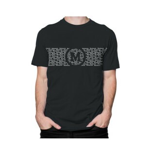 CAMISETA PRETA/BRANCA