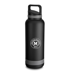 GARRAFA ACO INOX TERMICA PAR.DUPLA PRETA