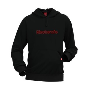 BLUSÃO CANGURU MACKENZIE PRETO